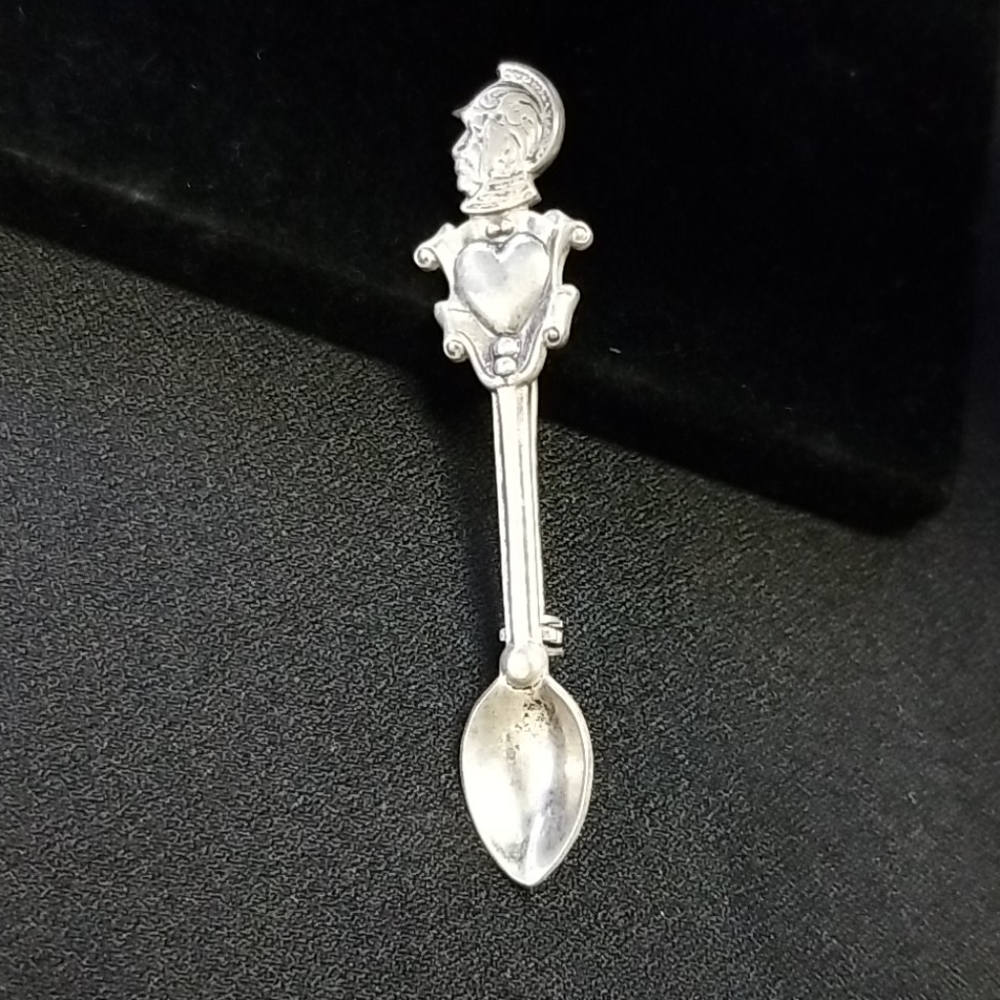 Vintage spoon pin